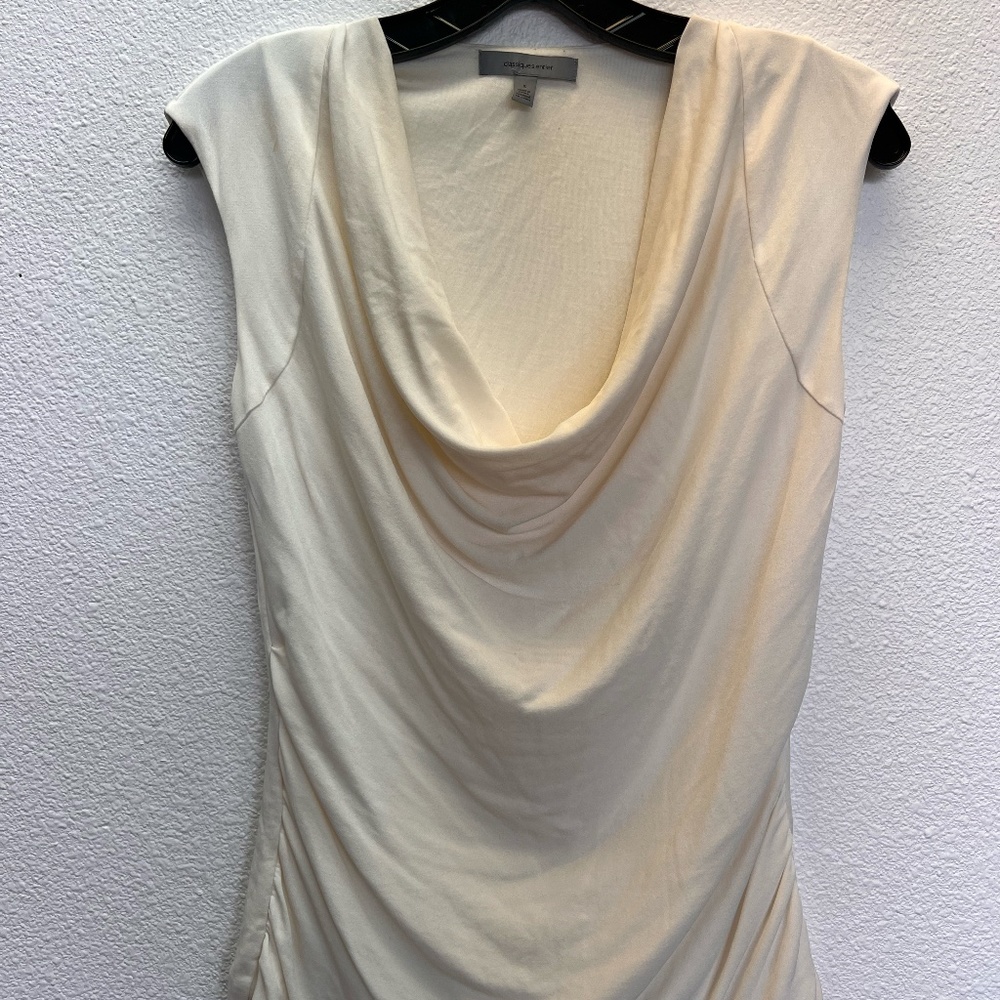 Classiques Entier Cream Cowl Neck Blouse